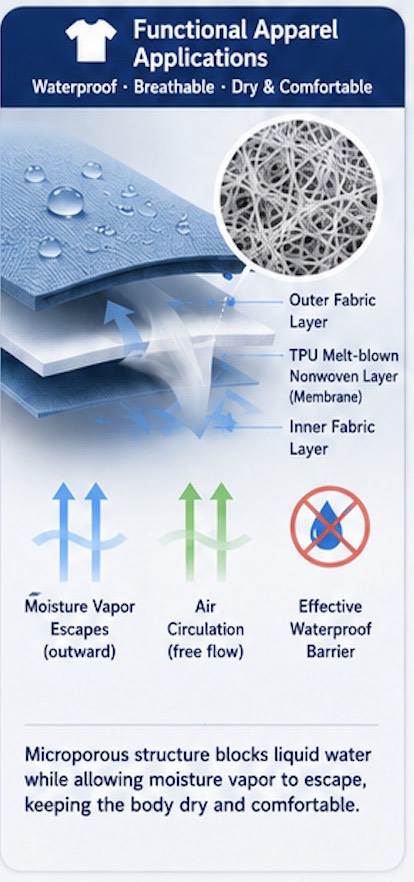 Functional Apparel Breathable Mesh Protection Close-Up Structural Visual